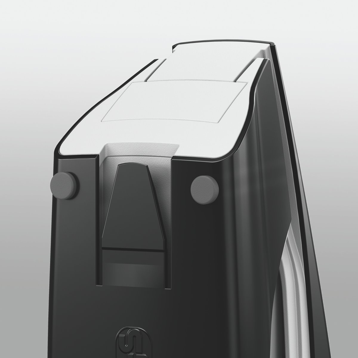 Leitz 5502 häftapparat, röd