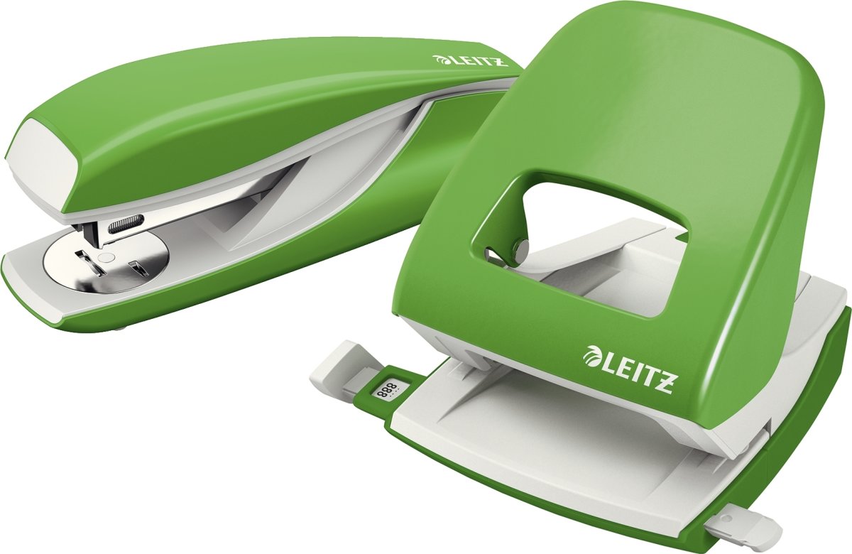 Leitz 5502 häftapparat, ljusgrön