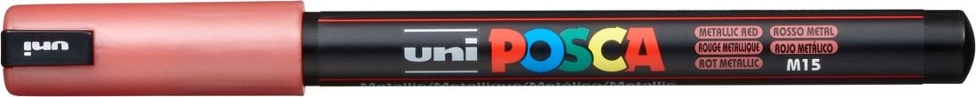 Posca Marker | PC-1MR | UF | 0,7 mm | Metallic röd