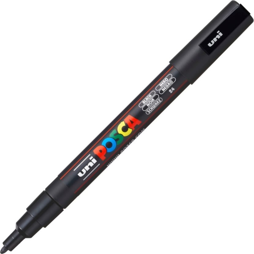 Posca Marker | PC-3M | F | 1,3 mm | Svart