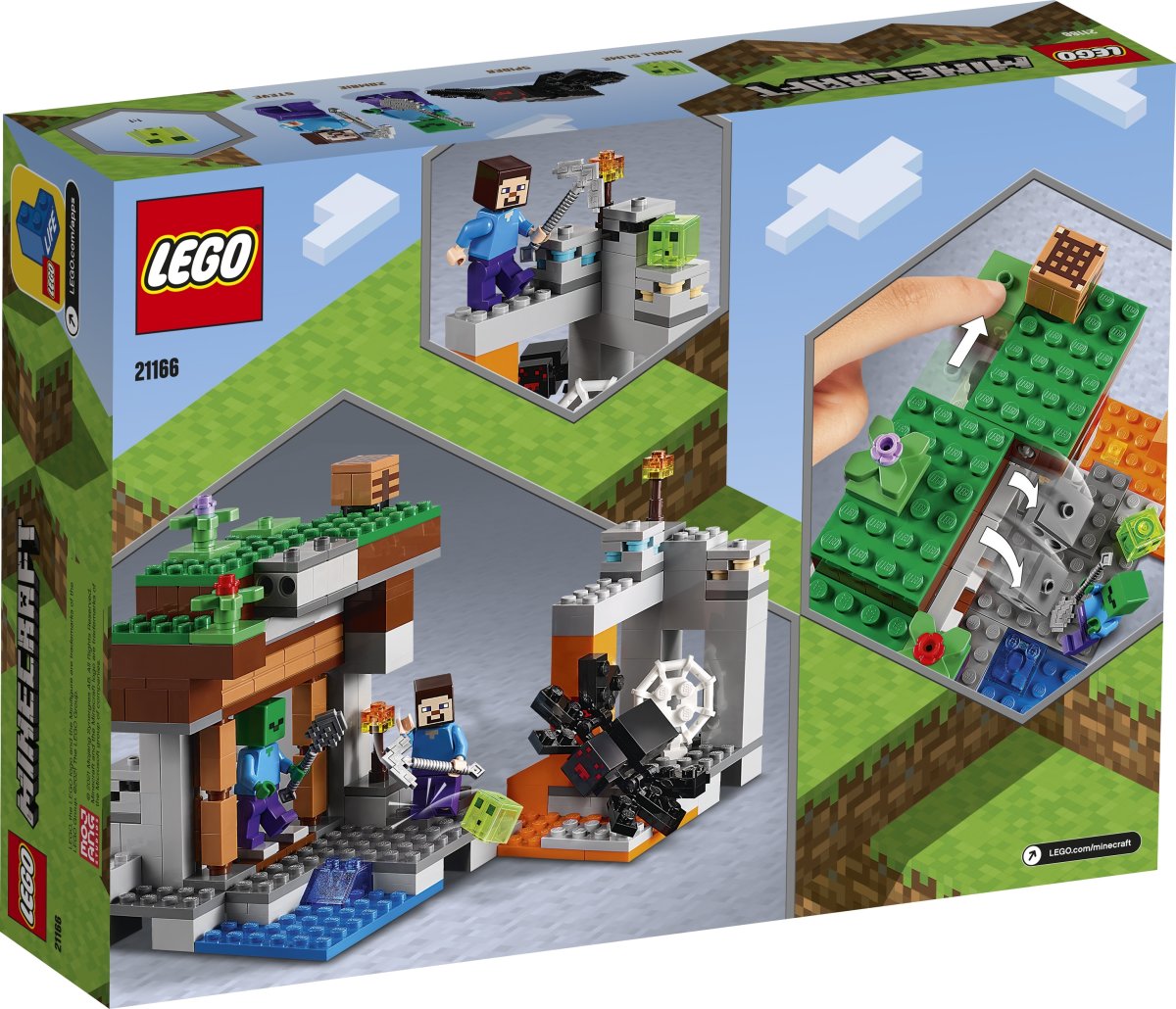 LEGO Minecraft 21166 Den "övergivna" gruvan 7+