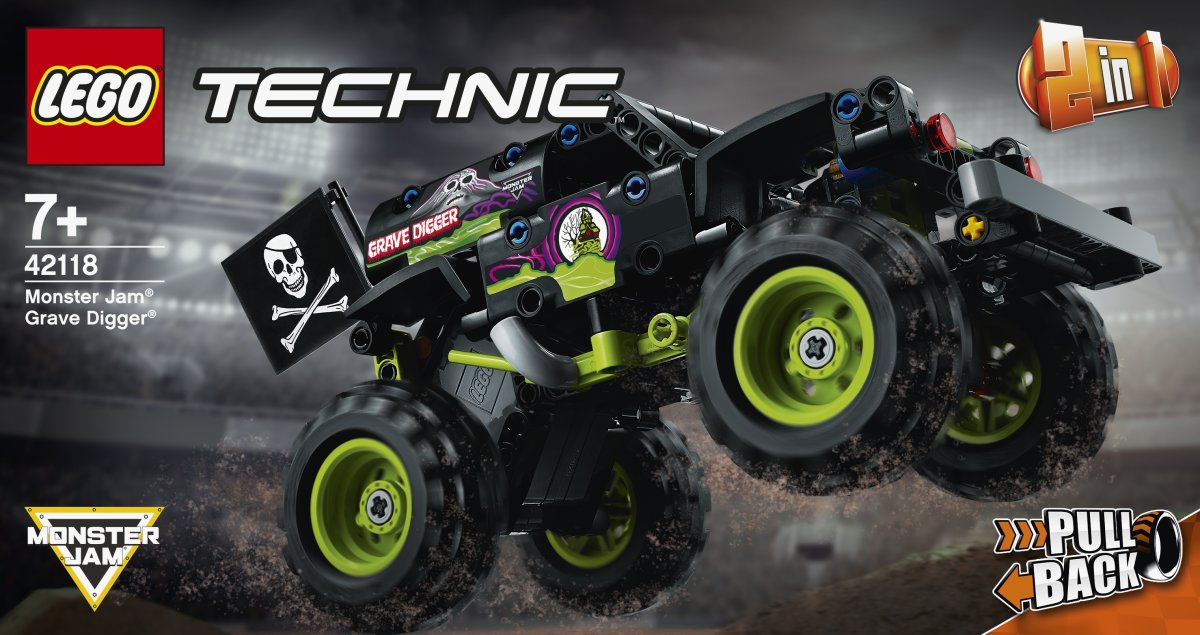 LEGO Technic 42118 Monster Jam Grave Digger 7+