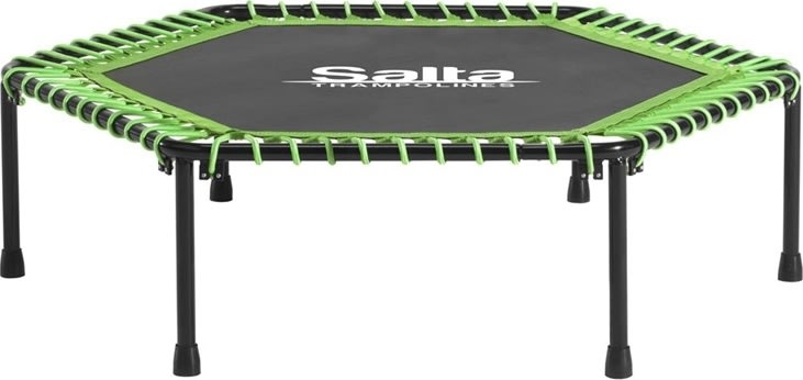 Salta Fitness trampolin med handtag | Grön