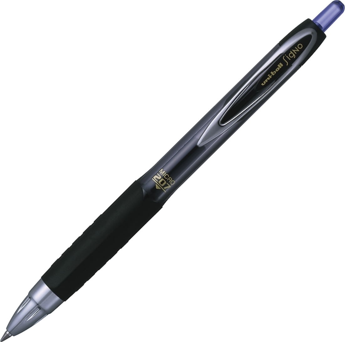 Uni-ball UMN-207 gelpenna, micro, blå