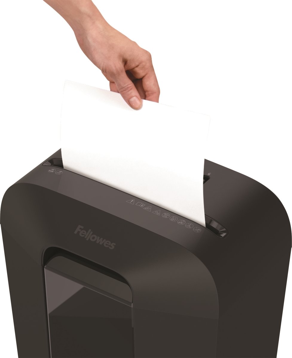 Fellowes Powershred LX70 dokumentförstörare, svart
