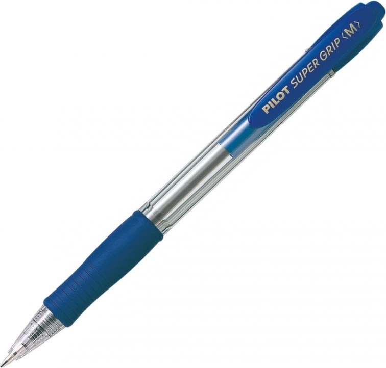 Pilot Super Grip kulspetspenna, medium, blå