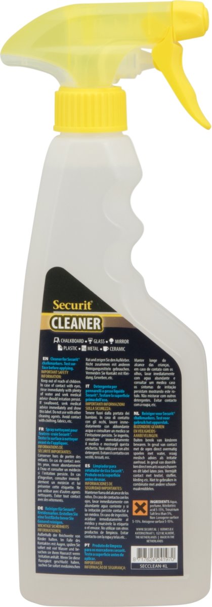 Securit Cleaner rengöringsspray, 500 ml