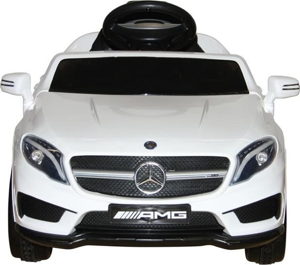 Eldriven Mercedes AMG GLA45 barnbil, 12V, vit