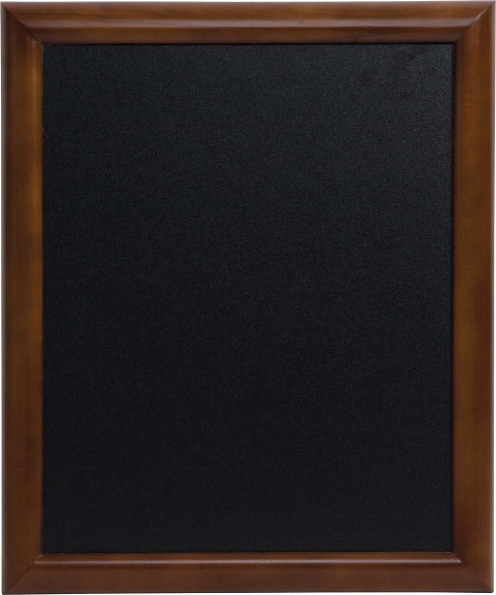 Securit Griffeltavla 76x56 cm, mörkt trä