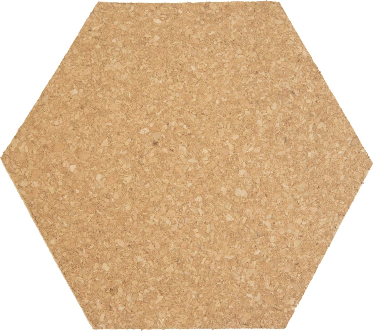 Securit Hexagon Griffel- och korktavla, 7 st