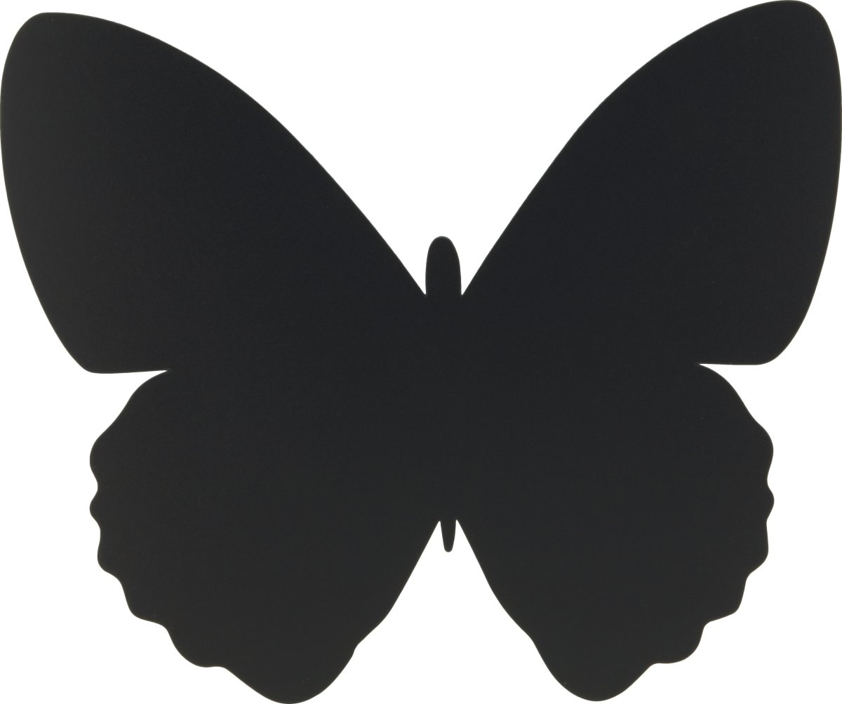 Securit Silhouette Butterfly Griffeltavla