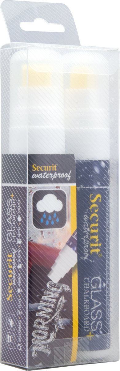 Securit SMA820 Kritmarkörer | Vita | 2 st