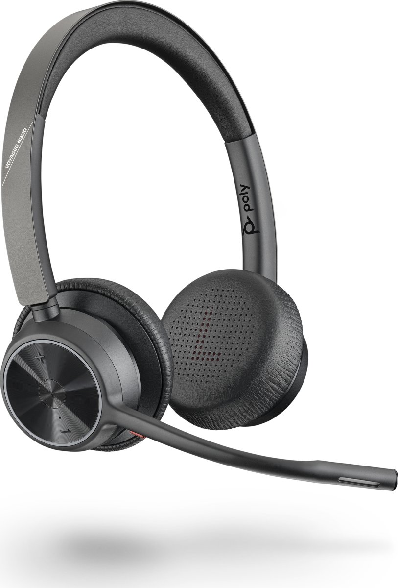Poly Voyager 4320 Stereo UC USB-A trådlöst headset