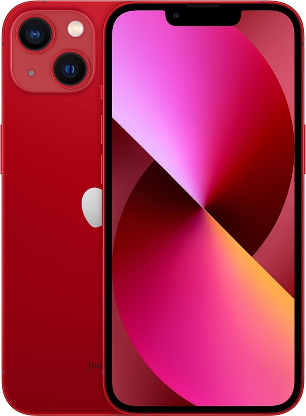 Apple iPhone 13, 128 GB, röd