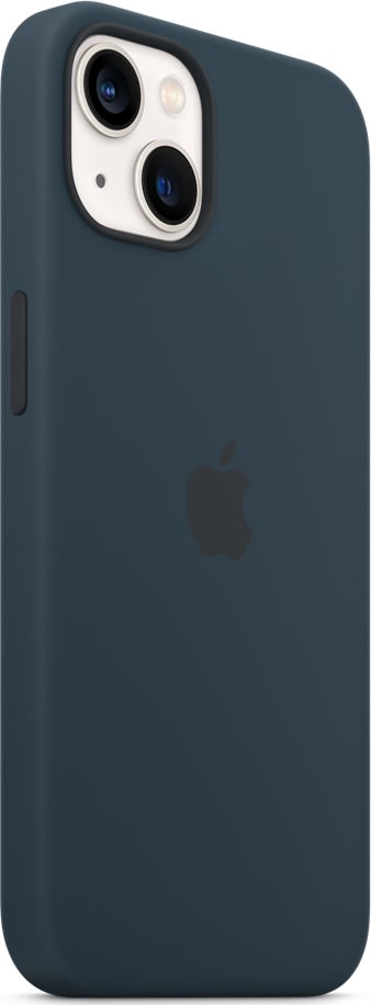 Apple iPhone 13 silikonskal, bläckblå
