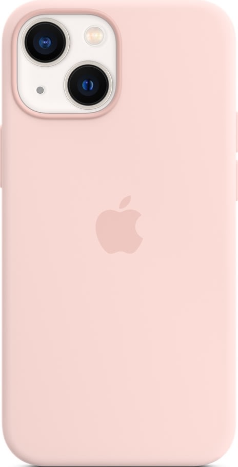 Apple iPhone 13 mini silikonskal, kritrosa
