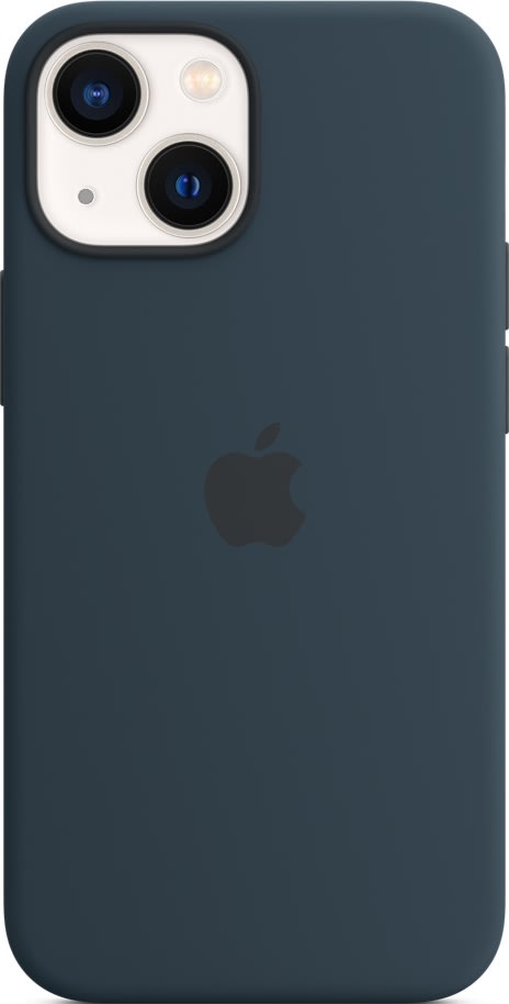 Apple iPhone 13 mini silikonskal, bläckblå