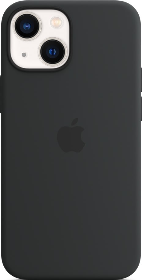 Apple iPhone 13 mini silikonskal, midnatt