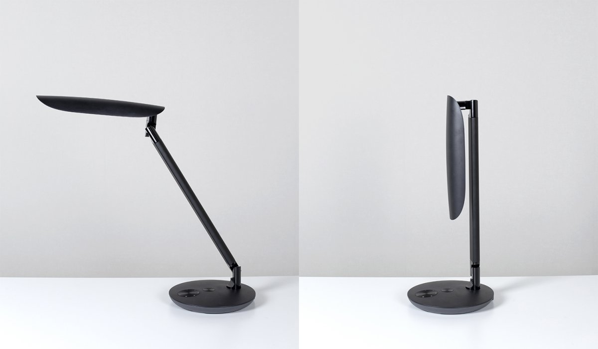 Funkia LED bordslampa, svart