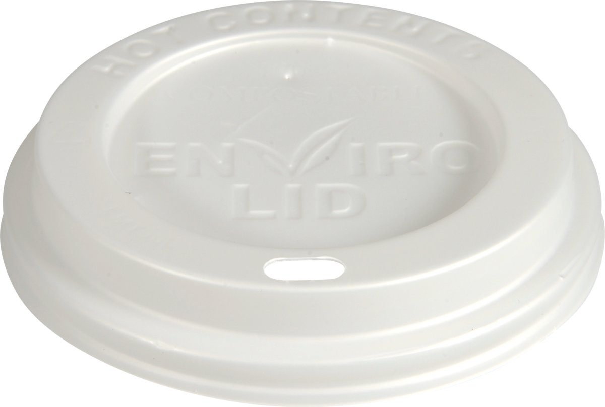Miljövänligt lock till kaffebägare 36 cl