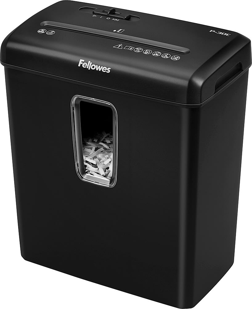 Fellowes Powershred P-30C Cross-Cut Makulator