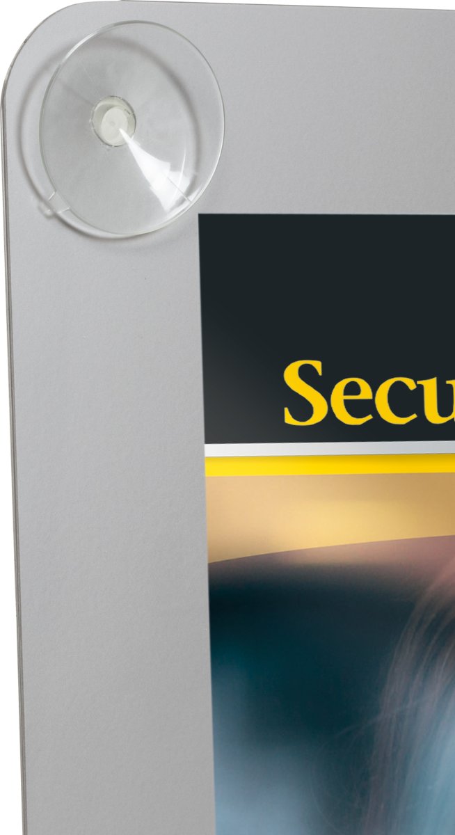 Securit Window Affischram | A3 | Grå