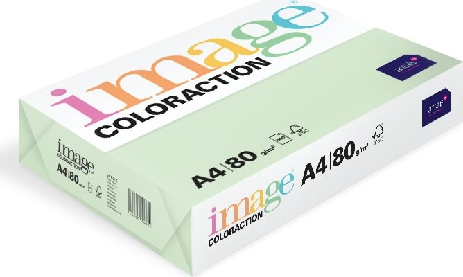 Image Coloraction A4 80 g | 500 ark | Pärlgrön