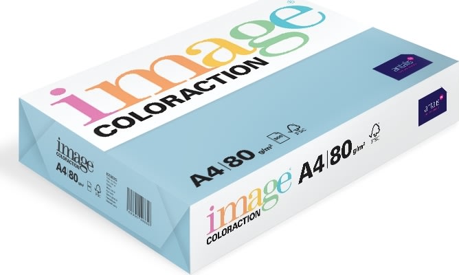 Image Coloraction A4 80 g | 500 ark | Blå