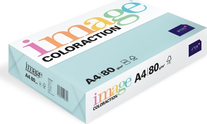 Image Coloraction A4 80 g | 500 ark | Ljusblå