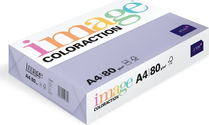 Image Coloraction A4 80 g | 500 ark | Syrenlila
