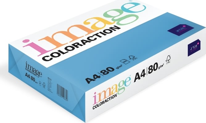 Image Coloraction A4 80 g | 500 ark | Mid Blue