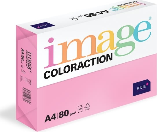 Image Coloraction A4 80 g | 500 ark | Gammelrosa
