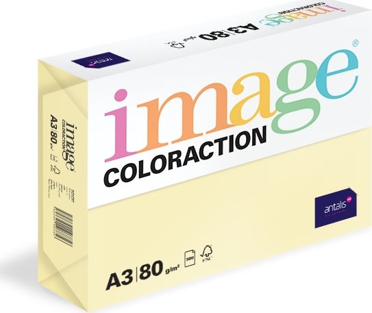 Image Coloraction A3 / 80 g / 500 st ark, majsgul