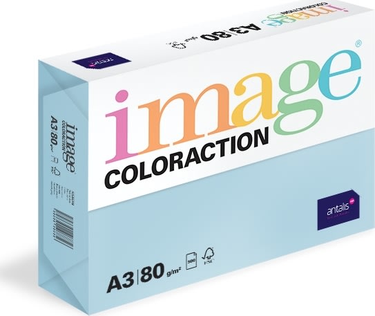 Image Coloraction A3 / 80 g / 500 st ark, oceanblå