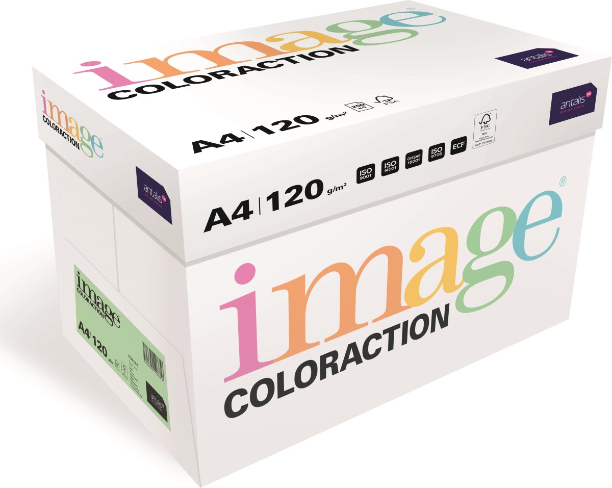 Image Coloraction A4 120 g | 250 ark | Ängsgrön