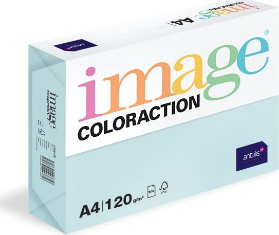 Image Coloraction A4 / 120 g / 250 st ark, azurblå