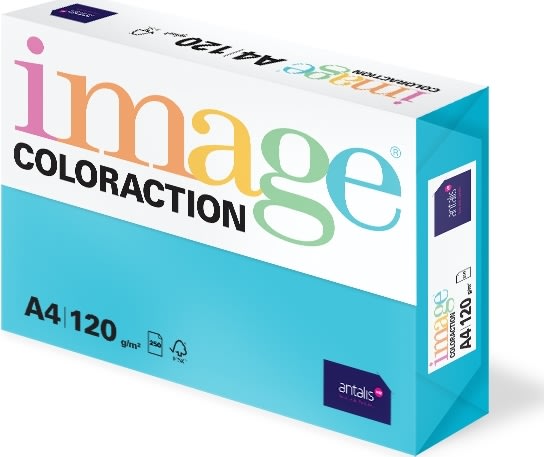 Image Coloraction A4 120 g | 250 ark | Turkos