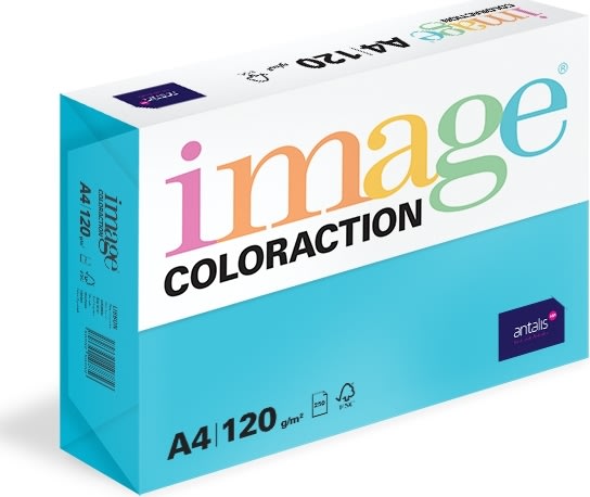 Image Coloraction A4 / 120 g / 250 ark, turkos
