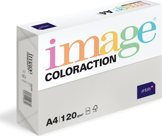 Image Coloraction A4 / 120 g / 250 st ark, grå
