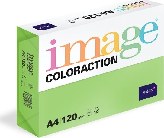 Image Coloraction A4 / 120 g / 250 st ark, limegrö