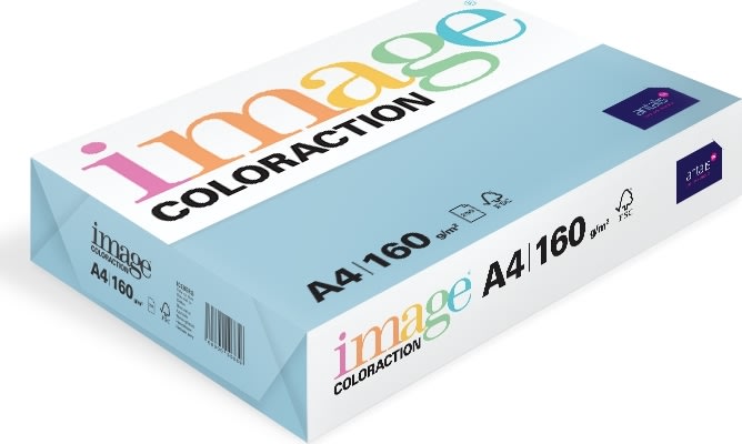 Image Coloraction A4 160 g | 250 ark | Oceanblå