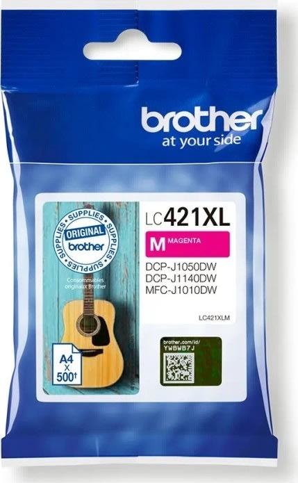 Brother LC421XLM bläckpatron, magenta