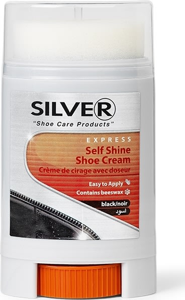 Silver skokräm | Self Shine | Svart