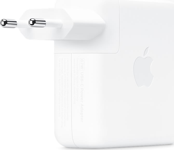 Apple USB-C Strömadapter, 67 W