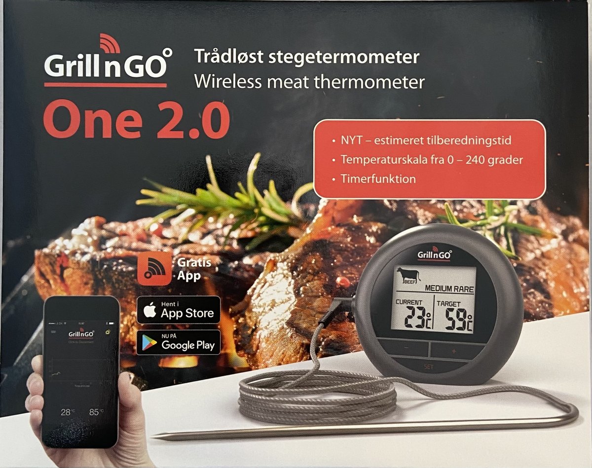 Grill'n'go One 2.0 trådlös stektermometer