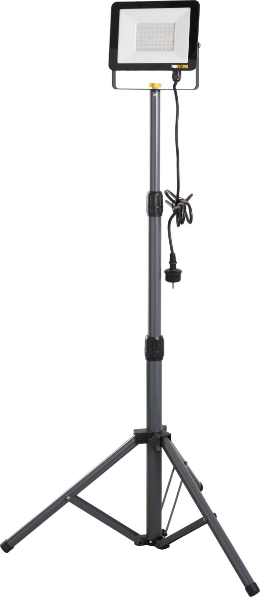 Probuilder Arbetslampa LED 50W med stativ