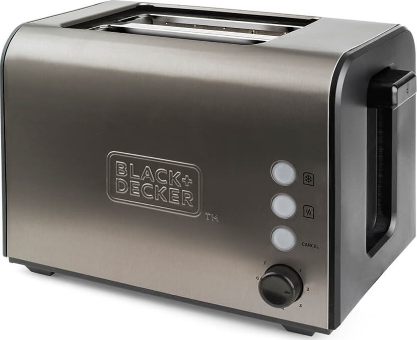 Black & Decker 2-skivors brödrost, grå