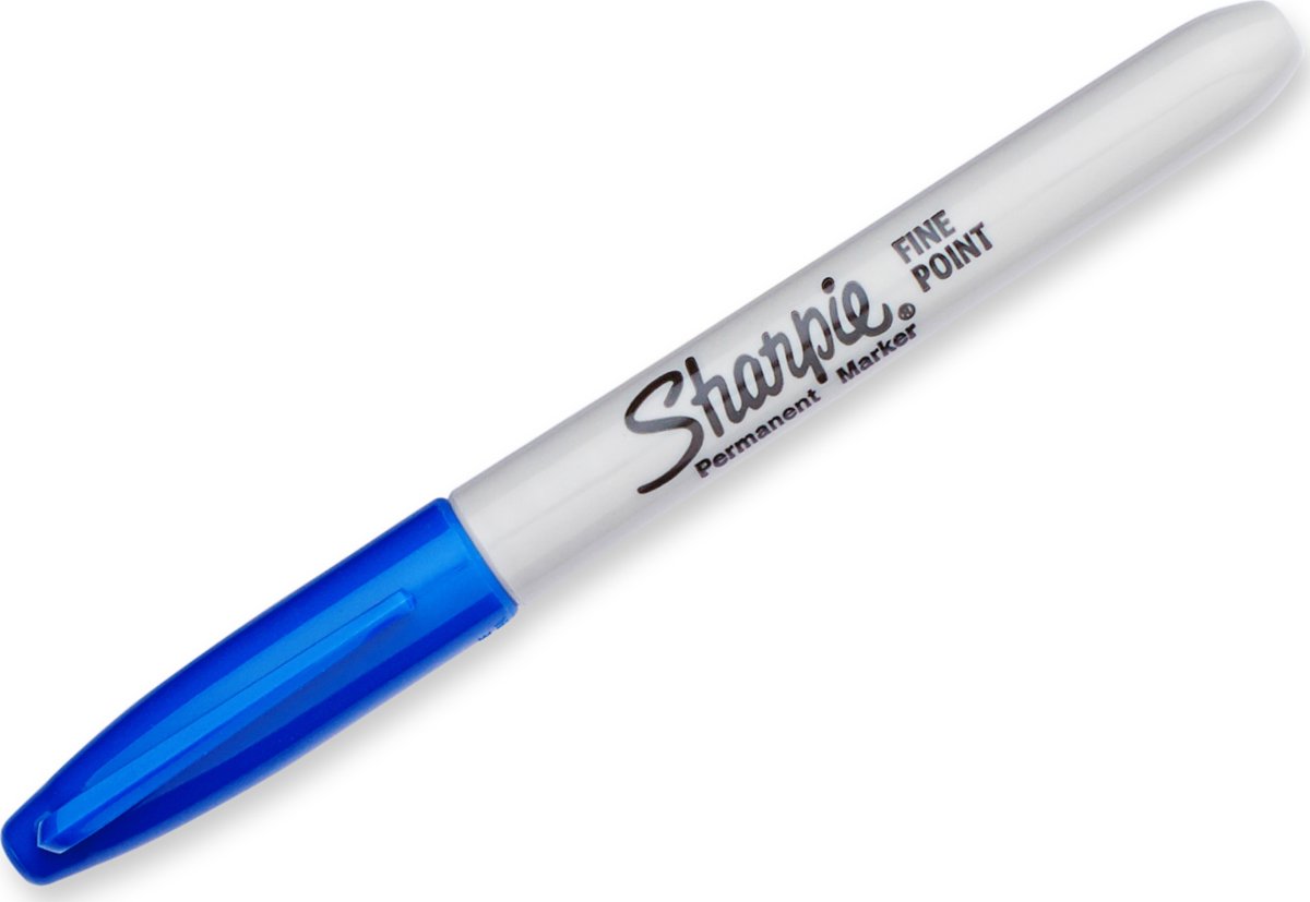 Sharpie Permanent Marker | Fine Point | Blå