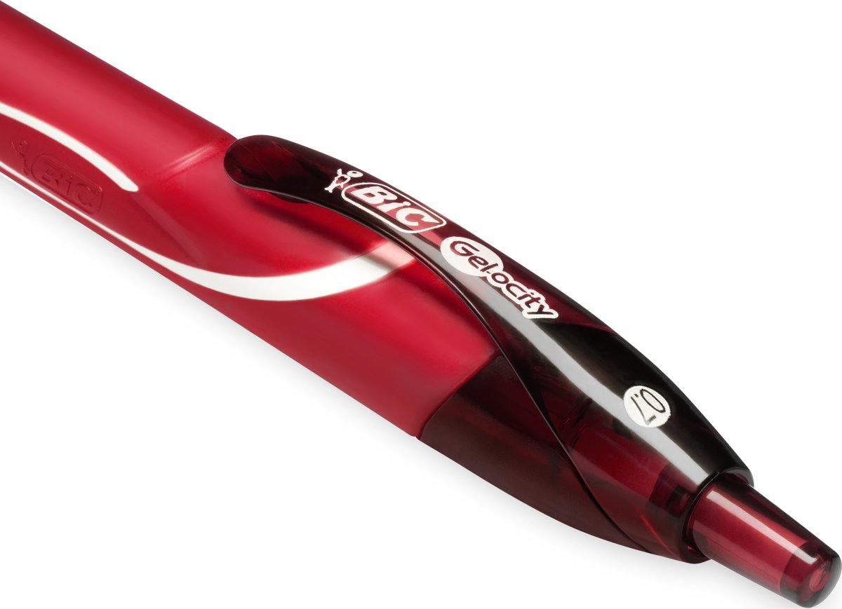 BiC Gel-ocity Quick-Dry Rollerballpenna | Röd