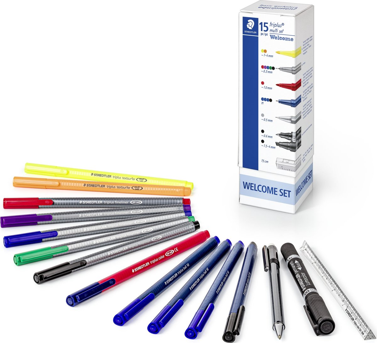 Staedtler Triplus Multiset | 15 delar